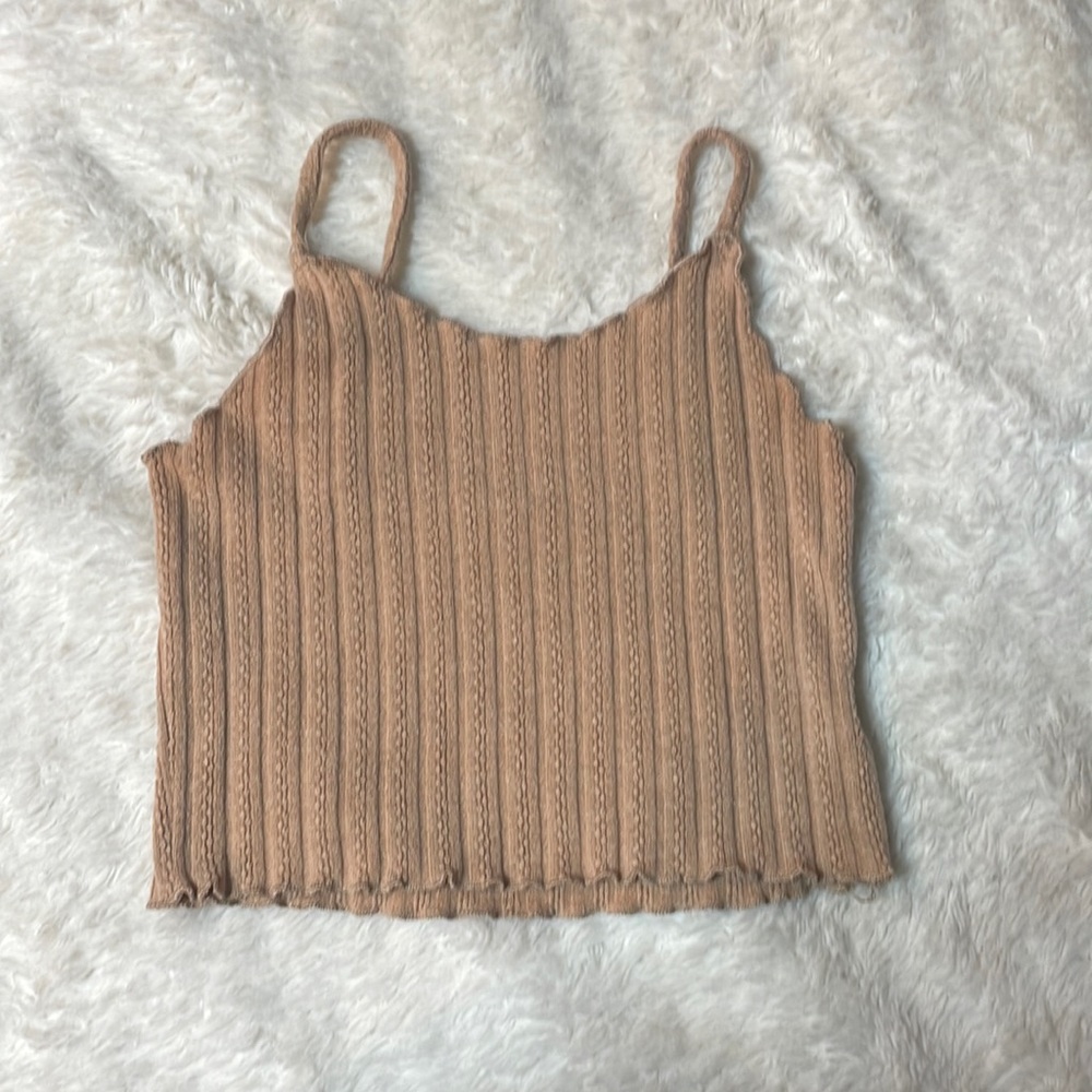Tan tank top